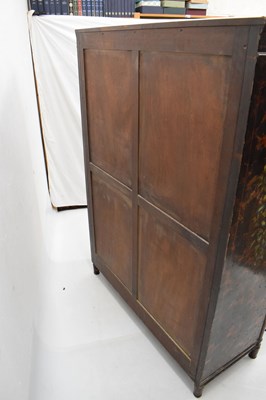 Lot 643 - Painted wardrobe