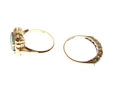 Lot 16 - Two dress rings