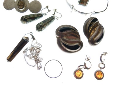 Lot 54 - Assorted silver jewels