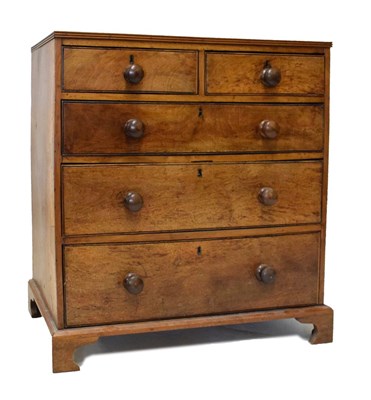 Lot 390 - Chest of two over three drawers