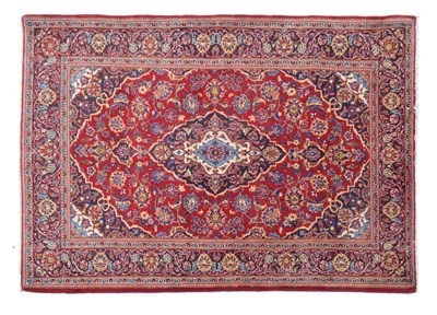 Lot 628 - Central Persian Kashan rug