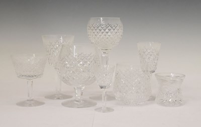 Lot 392 - Good collection of Waterford crystal mainly Alana pattern