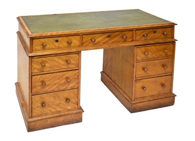 Lot 388 - Pedestal desk