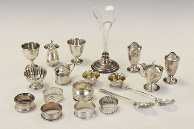 Lot 107 - Quantity of silver