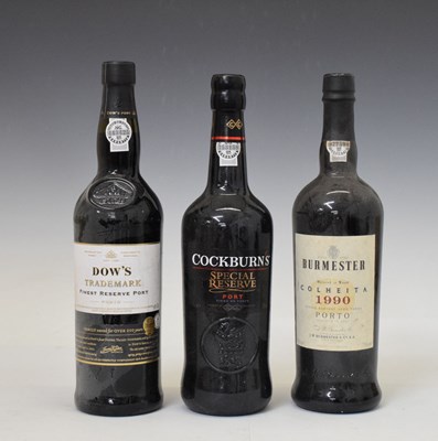 Lot 352 - Burmester Colheita 1990, Cockburn's Special Reserve and Dow's Trademark