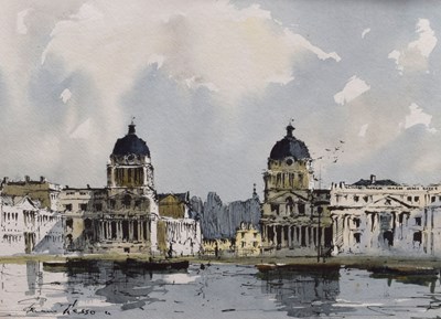 Lot 301 - Edward Wesson (1910-1983) - Royal Hospital Naval Academy, Greenwich