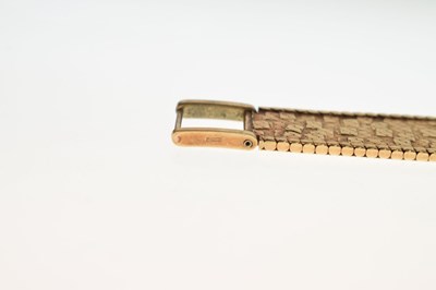 Lot 62 - Universal Genève - Lady's 1960s 9ct gold bracelet watch