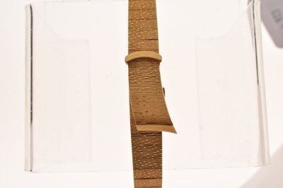 Lot 61 - Bueche-Girod - Lady's 1960s 18ct gold bracelet watch