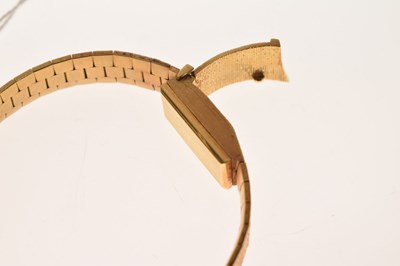 Lot 61 - Bueche-Girod - Lady's 1960s 18ct gold bracelet watch