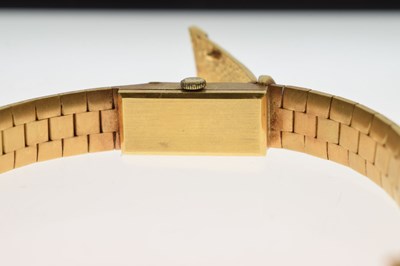 Lot 61 - Bueche-Girod - Lady's 1960s 18ct gold bracelet watch