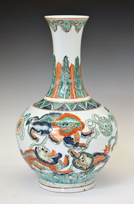 Lot 431 - Famille Verte vase