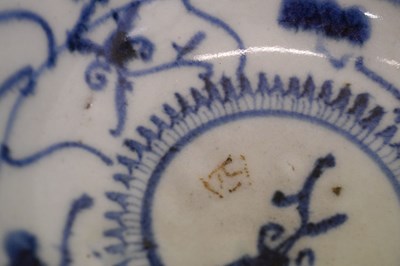 Lot 397 - Chinese provincial blue and white bowl
