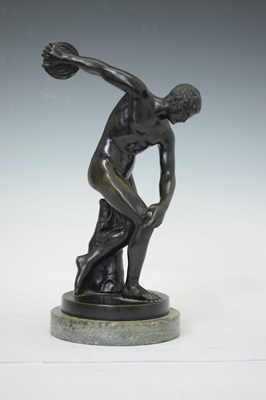 Lot 305 - Bronze Discobolus