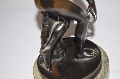 Lot 305 - Bronze Discobolus