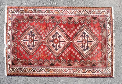 Lot 328 - Middle Eastern wool rug