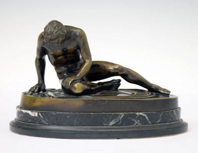 Lot 308 - Bronze 'Dying Gaul/Gladiator', after the Antique