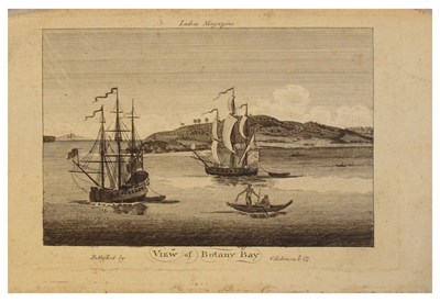 Lot 519 - Australian interest: rare late 18th Century engraving of Botany Bay