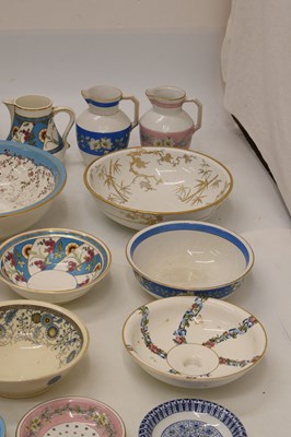 Lot 380 - Quantity of washstand ceramics (ex. Rothschild Exbury house sales)
