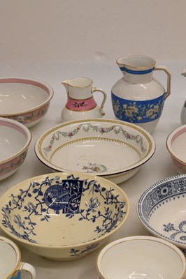 Lot 380 - Quantity of washstand ceramics (ex. Rothschild Exbury house sales)