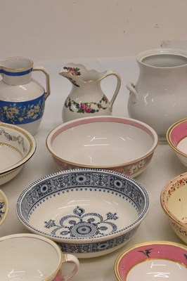 Lot 380 - Quantity of washstand ceramics (ex. Rothschild Exbury house sales)