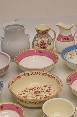 Lot 380 - Quantity of washstand ceramics (ex. Rothschild Exbury house sales)