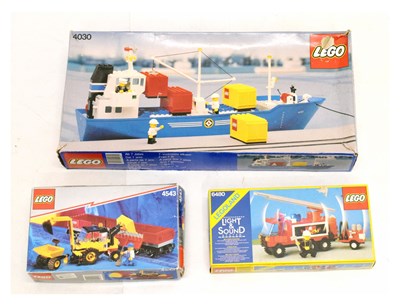 Lot 230 - Lego - Three vintage boxed sets