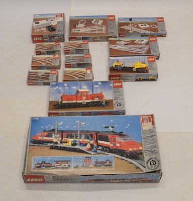 Lot 231 - Lego - Quantity of boxed train-related sets