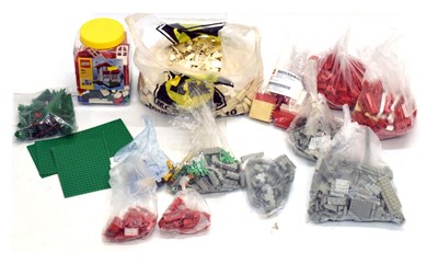 Lot 233 - Lego - Quantity of approximately 7kg of loose bricks, etc.