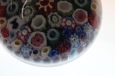 Lot 406 - Royal Interest: Mid 19th Century Old English glass Queen Victoria double silhouette cane paperweight