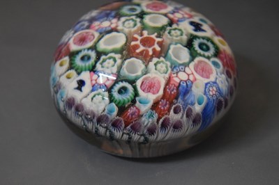 Lot 406 - Royal Interest: Mid 19th Century Old English glass Queen Victoria double silhouette cane paperweight