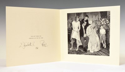 Lot 201 - Royal Interest - 1964 Christmas card