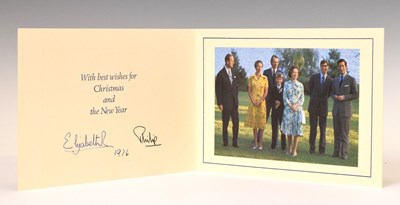 Lot 207 - Royal Interest - 1976 Christmas card