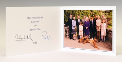 Lot 218 - Royal Interest - 1998 Christmas card