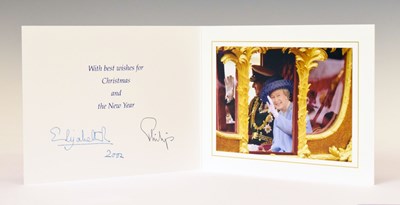 Lot 220 - Royal Interest - 2002 Christmas card