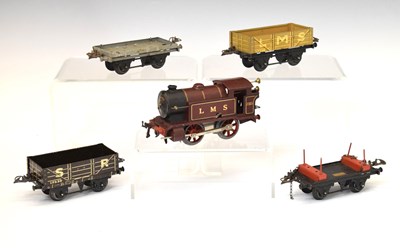 Lot 241 - Hornby - 'O' gauge LMS 2115 locomotive and accessories