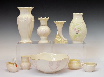 Lot 314 - Collection of Belleek 'Georgian Shell', etc.