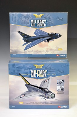 Lot 242 - Corgi Aviation Archive  - Two 'Military Air Power' diecast model planes