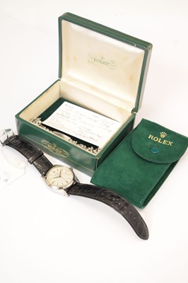 Lot 73 - Rolex - Gentleman's Oysterdate Precision stainless steel cased wristwatch