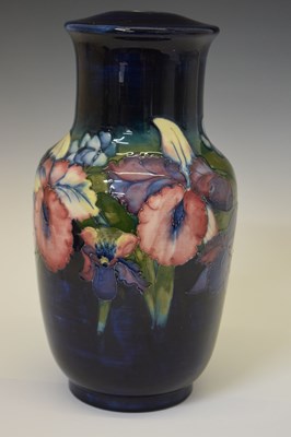 Lot 419 - Moorcroft 'Orchid' lamp base