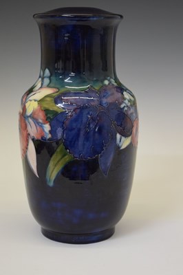 Lot 419 - Moorcroft 'Orchid' lamp base