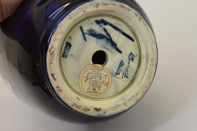 Lot 419 - Moorcroft 'Orchid' lamp base