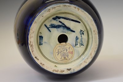 Lot 419 - Moorcroft 'Orchid' lamp base