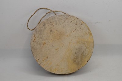 Lot 199 - 1970s goat skin drum