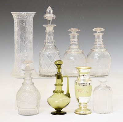 Lot 319 - Quantity of 19th Century glassware