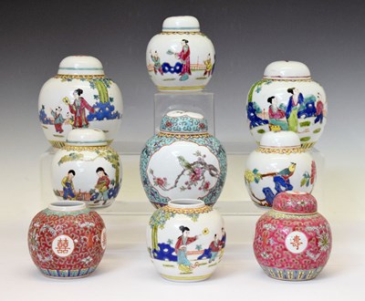 Lot 384 - Group of Chinese Famille Rose porcelain, etc