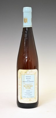 Lot 784 - Weingut Robert Weil Kiedricher Grafenberg, 1993, Rheingau, Riesling