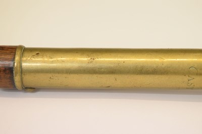 Lot 248 - George III brass ball-headed truncheon or tipstaff