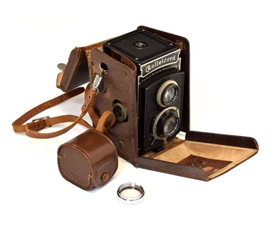 Lot 338 - Franke & Heidecke Braunschweig Rolleicord Compur camera