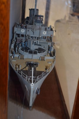 Lot 382 - Large scale model of the Royal Canadian Navy's K166 HMCS Snowberry