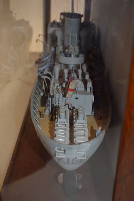 Lot 382 - Large scale model of the Royal Canadian Navy's K166 HMCS Snowberry